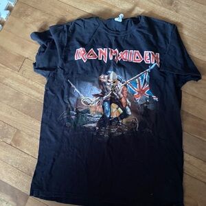 Delta Black Iron Maiden Graphic Tee